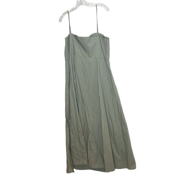 ASOS 100% Cotton Sea-foam Green Maxi Dress. Size 14. - Picture 4 of 8